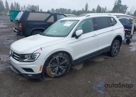 2019 Volkswagen Tiguan Se/Sel/Sel R-Line Jet-Black/Sel R-Line from USA, damaged, VIN 3VV2B7AXXKM009359
